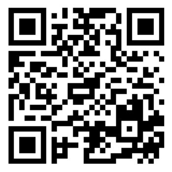 Black and white QR code on a white background.